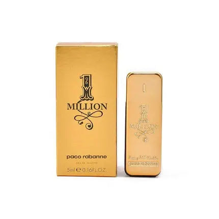 1 Million by Paco Rabanne Men's Eau de Toilette Mini 5ml 0.17oz Paco Rabanne