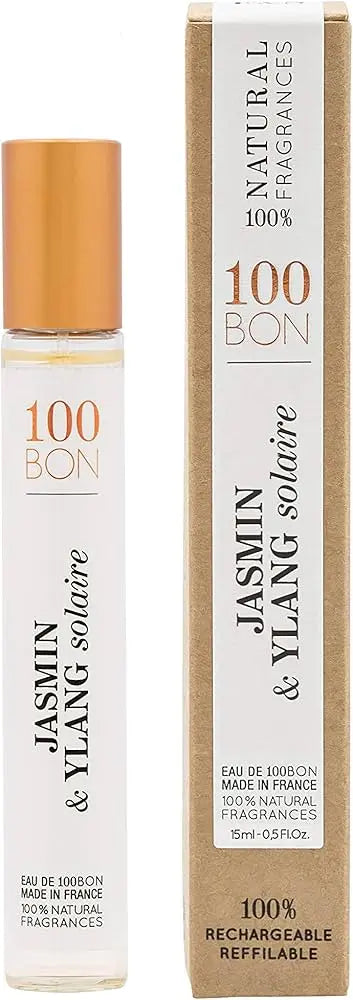 100 Bon Carvi & Jardin De Figuier Eau de parfum  Cologne Light and Refreshing Floral Fruity Avec Fig Lemon Caraway 15ml 100 Bon