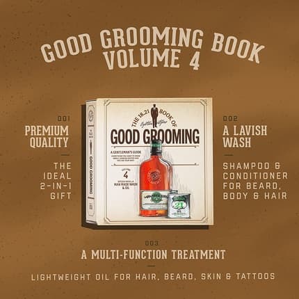 18.21 Man Made Book of Good Grooming Volume 4 Set Spiced Vanilla Coffret (Coffret) Homme - Maison des fragrances