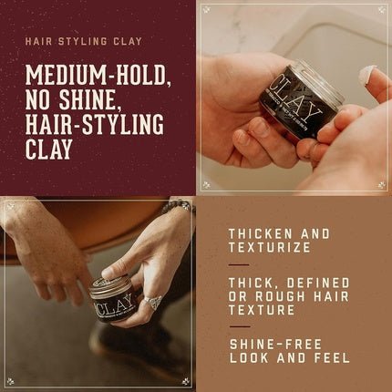 18.21 Man Made Clay Sweet Tobacco Eau de Toilette Homme 59 ml - Gourmand - Maison des fragrances