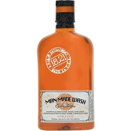 18.21 Man Made Wash Noble Oud Eau de Parfum (EDP) Homme 532ml - Maison des fragrances