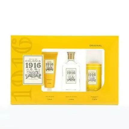 1916 Unisex Puig Eau De Cologne Parfum  Set 3 Piece Puig