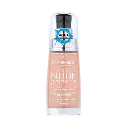 24 Hours Perfect Nude Foundation N.01 Fair - Maison des fragrances