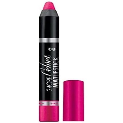 24 Hours Velvet Mat Pencil Lipstick N.08 Coral - Maison des fragrances