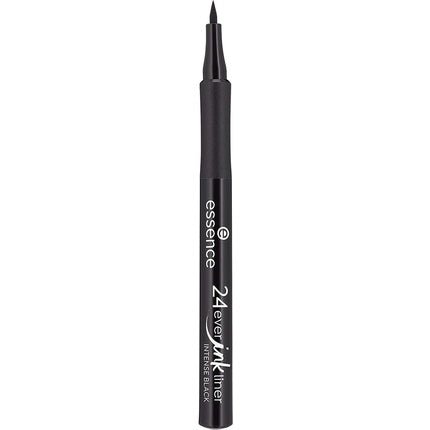 24ever Ink Liner Eyeliner With Pen 01 Intense Black 1.2ml - Maison des fragrances