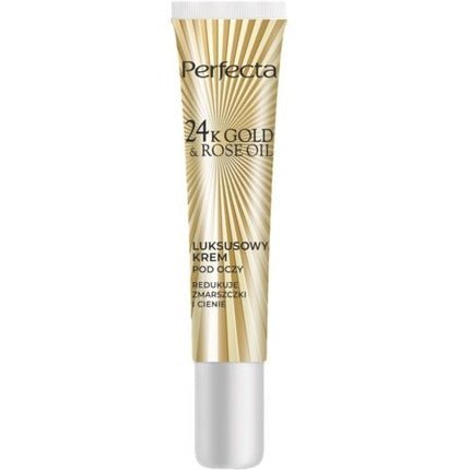 24K Gold & Rose Oil Luxury Anti - Wrinkle Eye Cream - Maison des fragrances