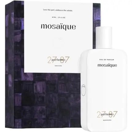 27 87 27 87 Mosaic Eau de Parfum 87 ml - Maison des fragrances