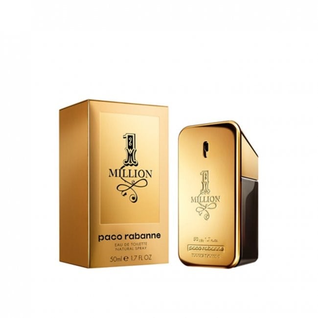 Paco Rabanne 1 Million Men Eau De Toilette Spray 50ml