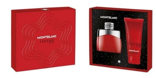 Montblanc Mont Blanc Legend Red Pour Homme Coffret Cadeau