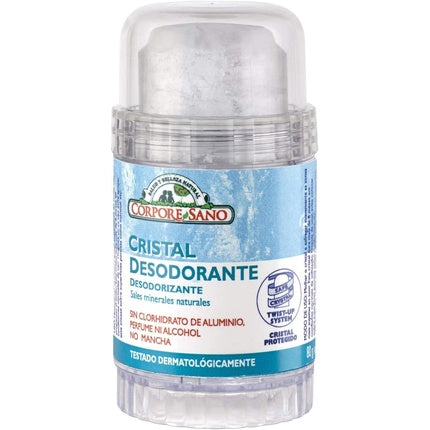 Crystallized Deodorant Minerals 80g Corpore Sano