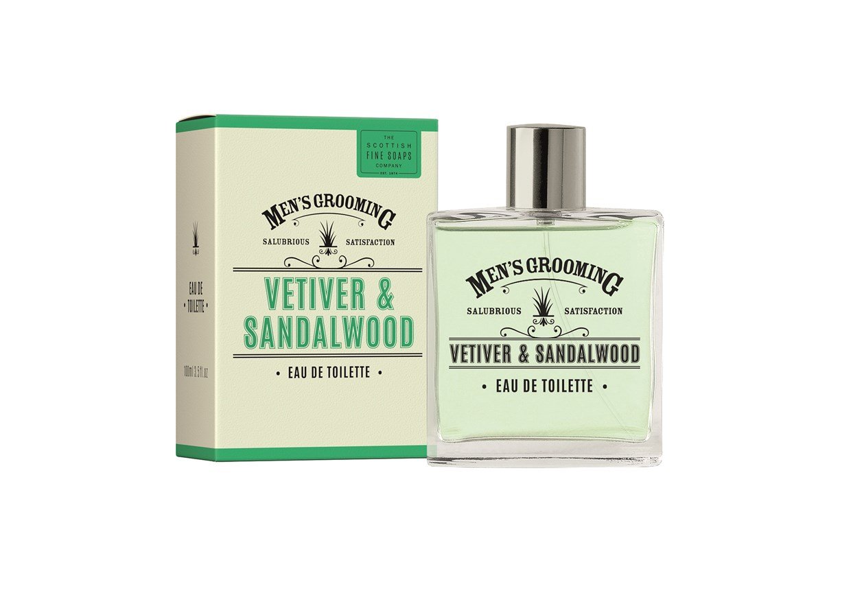 Scottish Fine Soaps Soins hommes Vétiver et bois de santal Eau de toilette