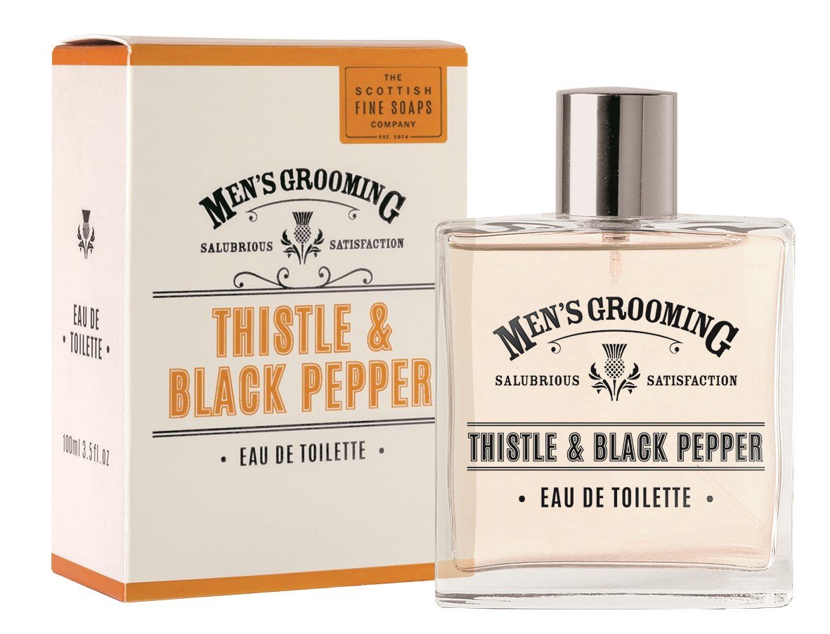 Scottish Fine Soaps Soins hommes Chardon et poivre noir Eau de toilette