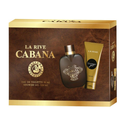 LA RIVE CABANA Eau de toilette  Coffret Men's Fragrance Parfum  + Shower Gel New & Original! La Rive