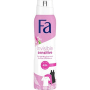 FA Invisible Sensitive Antiperspirant Déodorant (Déo) Mixte 150ml