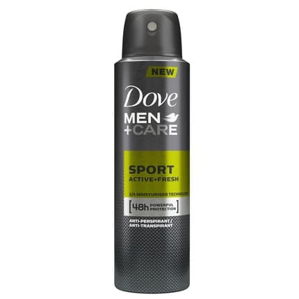 Dove Men Care Sport Active Fresh Anti-Perspirant Deodorant Spray 150ml