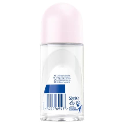 Nivea Black & White Invisible Clear Roll-On Antiperspirant Déodorant (Déo) Mixte 50ml