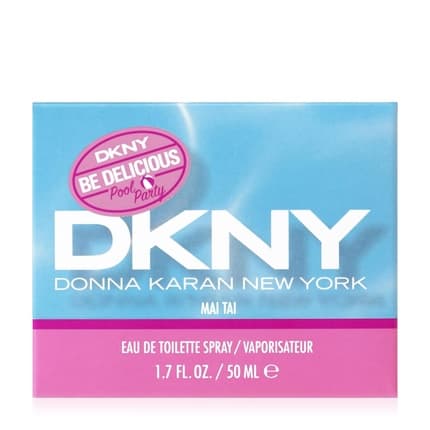 DKNY Be Delicious Pool Party Perfume Mai Tai . Amber Wood Eau de Toilette (EDT) Femme 50ml