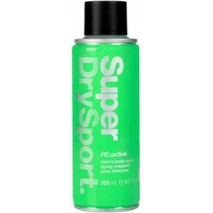 Superdry Deodorant 's Re:Active 200 Ml Aluminum Green pour homme