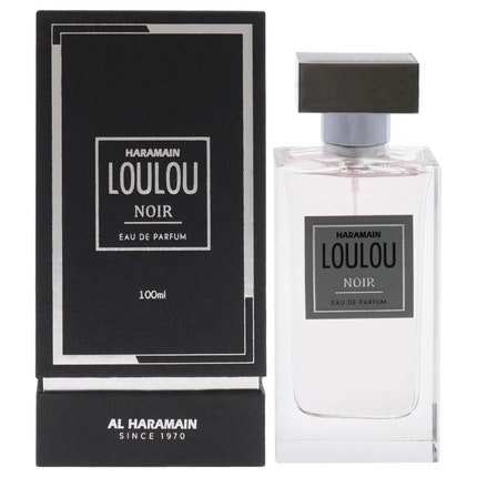 Al-Haramain Loulou Noir Parfum  pour femme  and Men Long Lasting Body Spray 3.33 oz, 1oz équivaut à 30ml Eau de parfum  Spray Al-Haramain