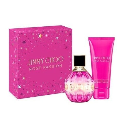 Jimmy Choo Rose Passion 60ml EDP Spray and 100ml Body Lotion Brand New Gift Set Jimmy Choo