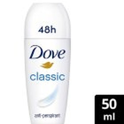 Dove Classic Roll-On Antiperspirant 0% Alcohol 50ml Dove