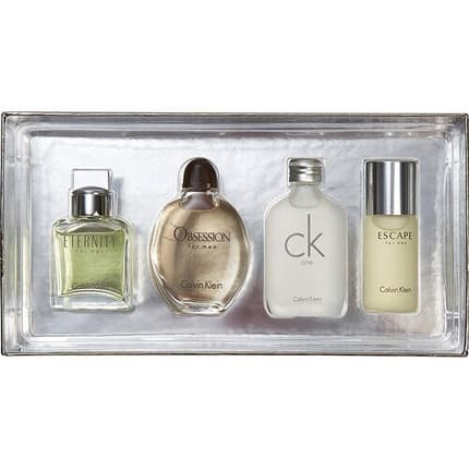 Calvin Klein Mini Set: Eternity, Obsession, Ck One, Escape - Each Coffret (Coffret) Homme 15ml