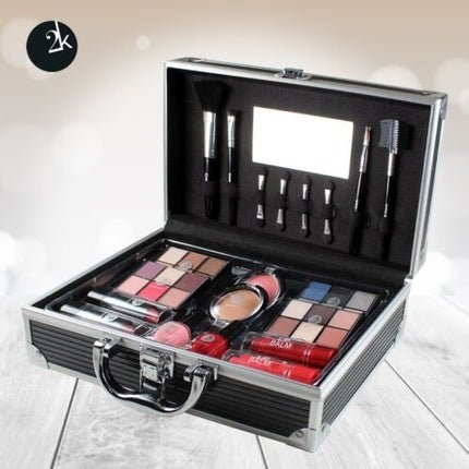 2K Barcelona Black Beauty Case Makeup Set - Maison des fragrances