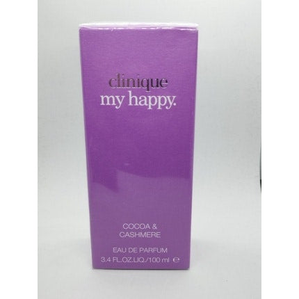 Clinique My Happy Kakao & Cashmere 3.4oz, 1oz équivaut à 30ml 100ml Sealed Eau de Parfum Clinique