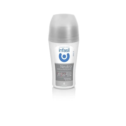 Infasil Neutral Deodorant Roll On Triple Protection Déodorant (Déo) Mixte 50ml