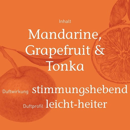 PRIMAVERA Glücksgefühle Aromatherapy Essential Oil Blend 5ml - Mandarin, Grapefruit and Tonka - Vegan Mood Booster Primavera