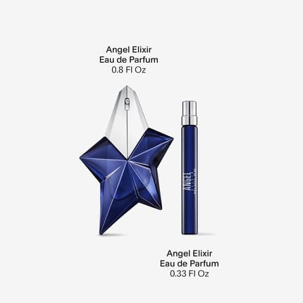 Mugler Angel Elixir 's Perfume Floral Woody Sandalwood Amber Vanilla Long Lasting Fragrance Gift Set Coffret (Coffret) Femme