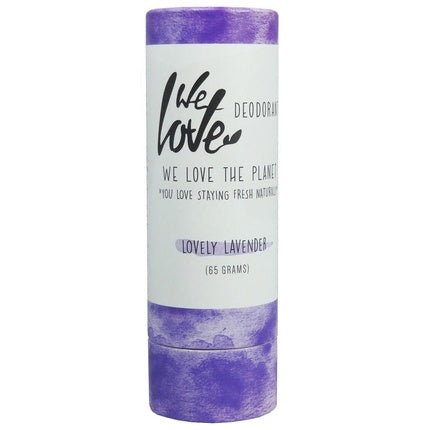 We Love The Planet Lovely Deodorant Stick Lavender 65g Maison des fragrances