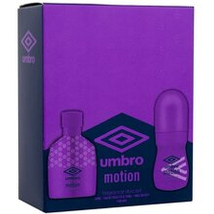 Umbro Motion Gift Set 30 Milliliters And Antiperspirant 50 Milliliters Eau de Toilette Unisexe