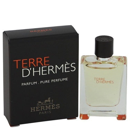 Terre D'Hermes Mini Pure Perfume 0.17oz 5ml for Men Maison des fragrances