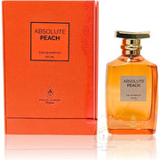 Absolute Peach Perfume 100ml EDP Unisex Fragrance with Bitter Peach Scent Long Lasting Perfect for Peach Lovers Warm Weather French Arabian Perfumes