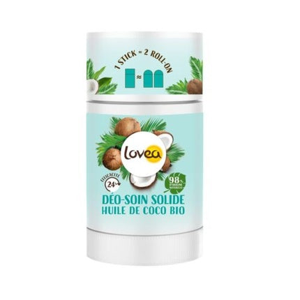 LOVEA Solid Care Deodorant Coconut Oil 24h Effectiveness Lovea