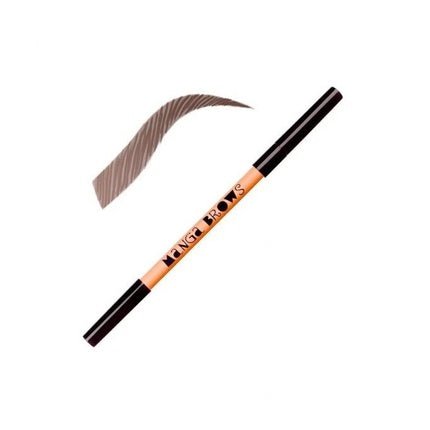 3 - in - 1 Eyebrow Pencil Rich Brown & Black Brown - Maison des fragrances