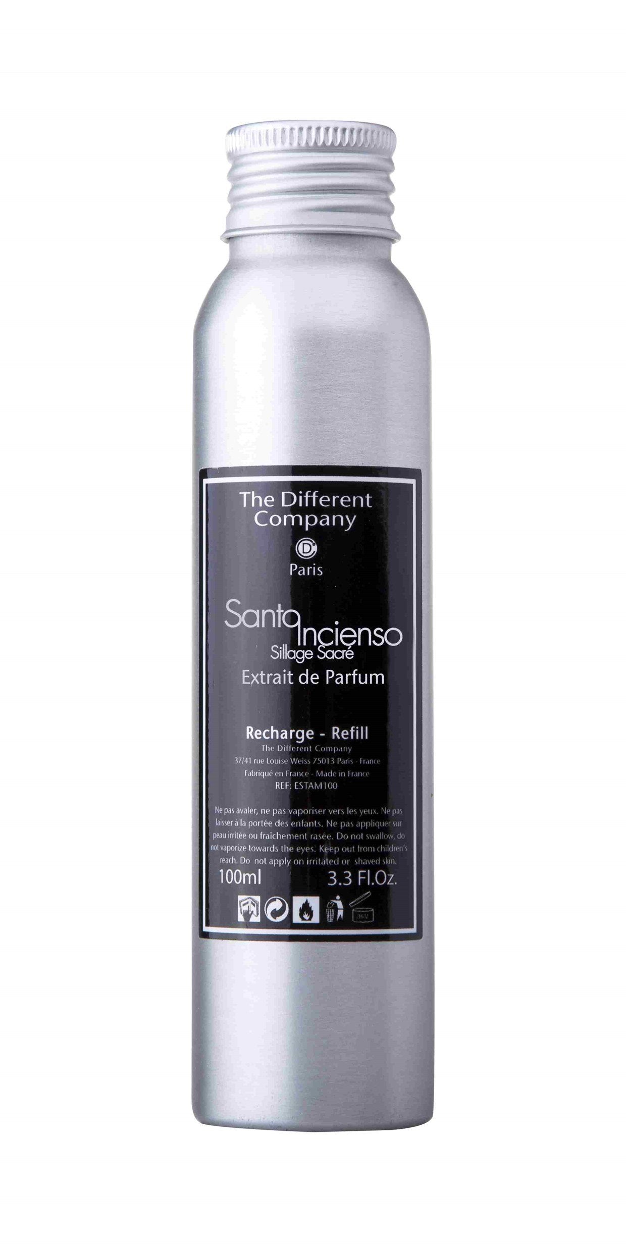 The Different Company Collection Juste Chic Santo Incienso Sillage Sacré Recharge Extrait de parfum