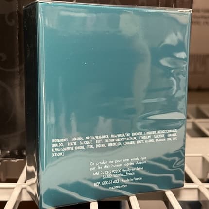 Azzaro Chrome Aqua Eau de Toilette 1.7oz pour homme