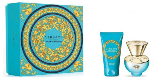 Versace Dylan Turquoise Pour Femme Eau de Toilette Coffret