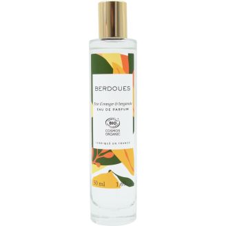 Berdoues  Fleur d'Oranger & Bergamote  Eau de Parfum Bio