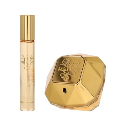 Paco Rabanne Lady Million Eau De Perfume Set With Travel Coffret (Coffret) Mixte 80ml