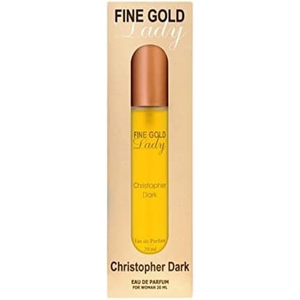 Christopher Dark Fine Gold Lady Natural Eau de Parfum (EDP) Femme 20ml