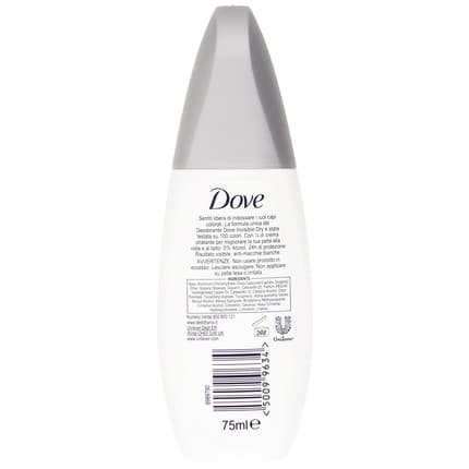 Invisible Dove Dry Spray 75ml