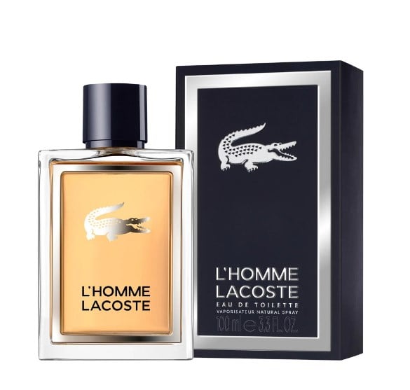 Lacoste L'Homme Eau De Toilette Spray 100ml A Refreshing Fragrance For Men