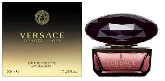 Versace Crystal Noir Eau De Toilette 50ml Women's Perfume