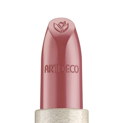 ARTDECO Natural Cream Lipstick Sustainable Glossy Lipstick for Sensitive Lips 4g 646 Red Terracotta