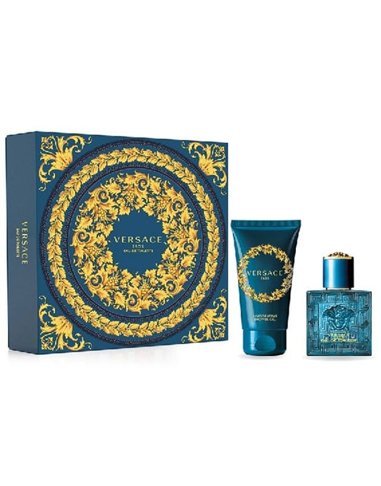 Versace Eros Eau De Toilette 30ml and Invigorating Shower Gel 50ml