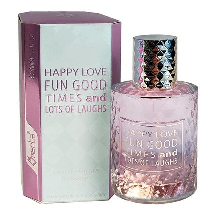 Omerta Happy Love Fun Good Times and Lots of Laughs Eau de Parfum pour femme  100ml Omerta