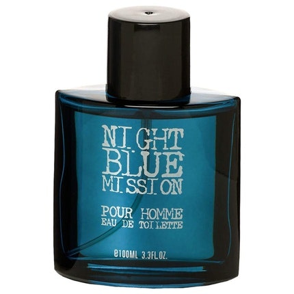 Real Time Night Blue Mission Eau de Toilette Pour Homme 100ml Real Time